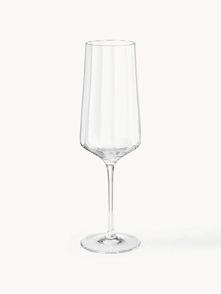 Georg Jensen Набор бокалов для шампанского Bernadotte, 6 шт, 270 мл
