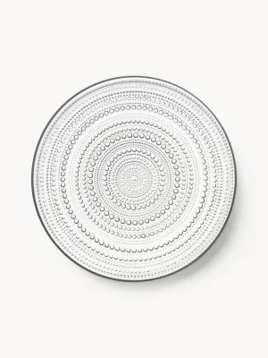 Блюдо Kastehelmi Iittala, стекло, охристое, 31 см