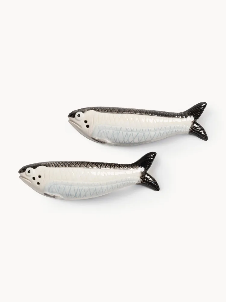 Набор солонки и перечницы &klevering Sardine, 2 предмета