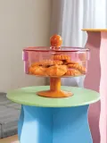 &klevering Ёмкость для хранения Duo из стекла на подставке, 22 см — фото 3