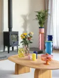 &klevering Ёмкость для хранения Duo из стекла на подставке, 22 см — фото 4