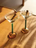 &klevering Набор бокалов для мартини Perle из боросиликатного стекла, 2 шт., 150 мл — фото 7