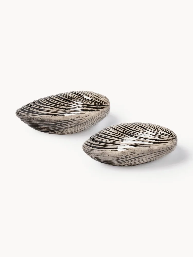 Набор солонки и перечницы &klevering Mussel, 2 предмета