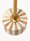 Kare Design Стол журнальный приставной Domero ручной работы, круглая столешница МДФ на металлическом каркасе, диаметр 25 см, высота 50 см — фото 4