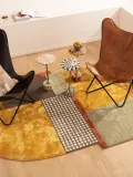 Kare Design Стол журнальный приставной Domero ручной работы, круглая столешница МДФ на металлическом каркасе, диаметр 25 см, высота 50 см — фото 7