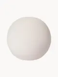 Kristina Dam Studio Статуэтка Globe в форме шара из терракоты, Ø 18 × В 17 см, Приглушённый белый — фото 1