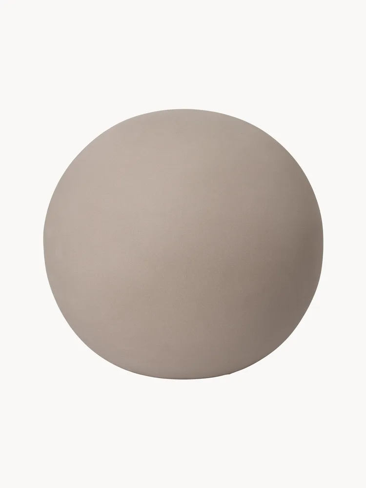Kristina Dam Studio Статуэтка Globe в форме шара из терракоты, Ø 30 × В 29 см, Greige