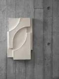 Kristina Dam Studio Панно настенное Serif из хлопковой массы, 42 x 68 см — фото 3