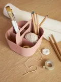 Liewood Органайзер детский May с ручкой и отделениями для канцелярии, 17х14х17 см, светло-розовый — фото 4