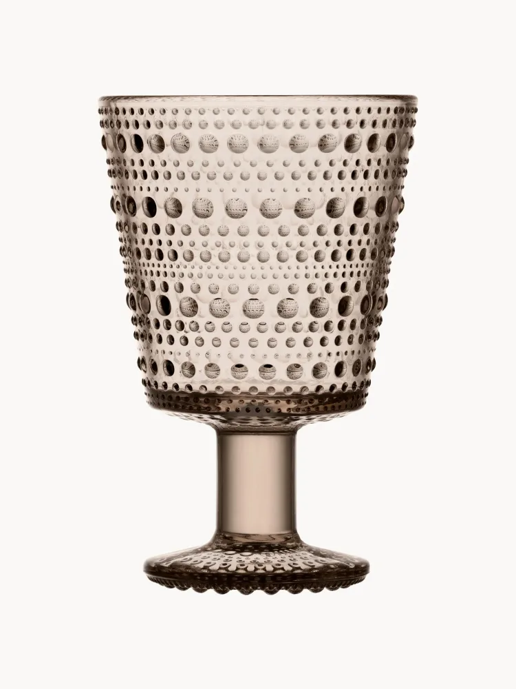 Iittala Бокал для вина Kastehelmi, бежевый, 260 мл
