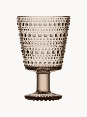 Iittala Бокал для вина Kastehelmi, бежевый, 260 мл