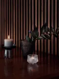 Iittala Ваза Kastehelmi из стекла с пузырьками высотой 15 см, Ø 14 × 15 см, Тёмный серый — фото 2