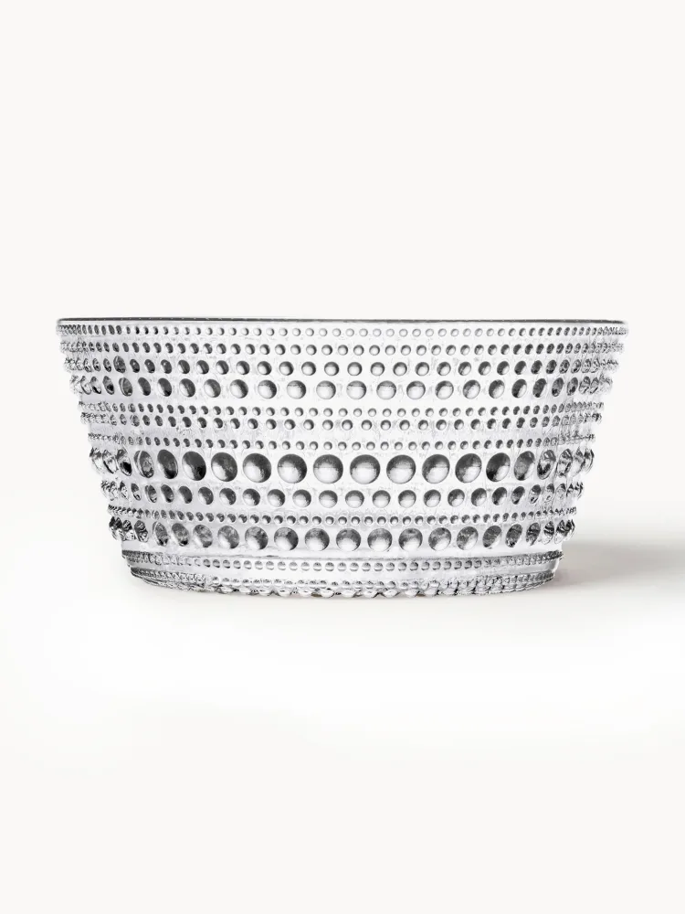 Iittala Мисочка Kastehelmi из стекла, Ø 11 × 5 см, Прозрачный