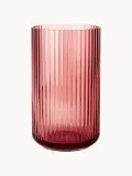 Lyngby Porcelaen Ваза Lyngby из выдувного стекла высотой 25 см, Ø 15 × В 25 см, Коралловый — фото 1