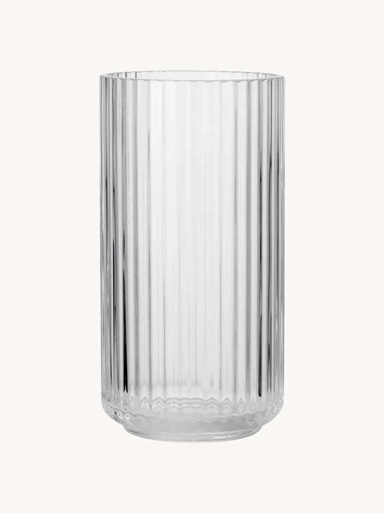 Lyngby Porcelaen Ваза Lyngby из выдувного стекла высотой 21 см