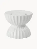 Lyngby Porcelaen Подсвечник Tura из фарфора с рифлёной поверхностью — фото 2