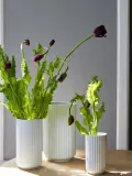 Lyngby Porcelaen Ваза Lyngby из фарфора высотой 25 см — фото 5
