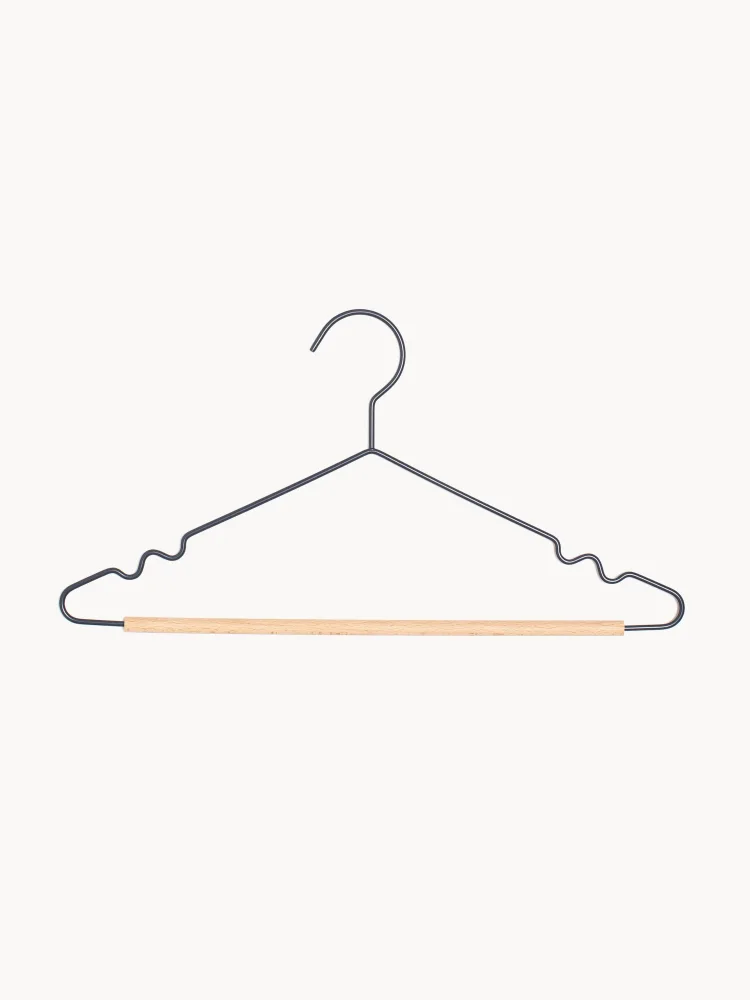 Mustard Made Комплект вешалок-плечиков Adult Top, 10 штук, Ш 39 × В 20 см, Сине-серый