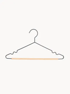 Mustard Made Комплект вешалок-плечиков Adult Top, 10 штук, Ш 39 × В 20 см, Сине-серый