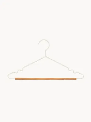 Mustard Made Комплект вешалок-плечиков Adult Top, 10 штук, Ш 39 × В 20 см, Белый
