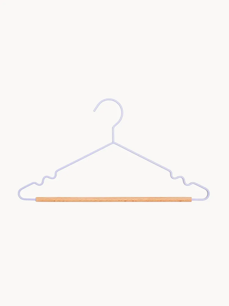 Mustard Made Комплект вешалок-плечиков Adult Top, 10 штук, Ш 39 × В 20 см, Сиреневый