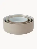 OYOY Zoo Миска для животных Sia керамическая для кошек и собак, Ø13 x 5 см, 380 мл, снаружи бежевая, внутри голубая — фото 2