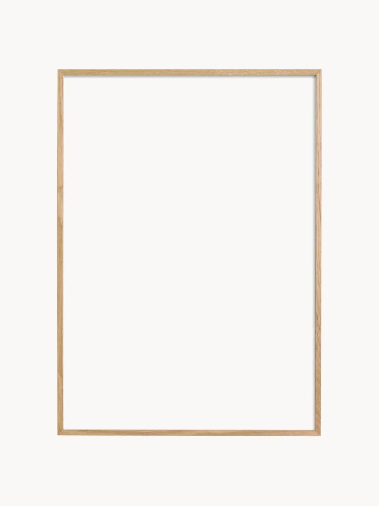 Paper Collective Фоторамка Frame из дуба, разные размеры, Ш 32 × В 42 см, Светлое дерево натуральное