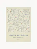 Paper Collective Постер Flores Nocturnas 01 художницы Беренис Эрдес — фото 8