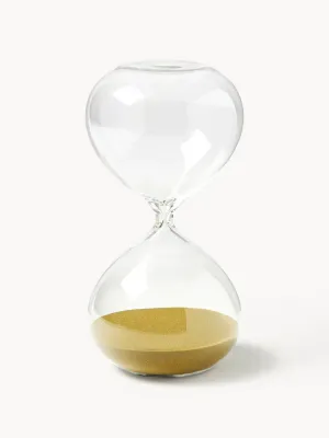 Polspotten Песочные часы Ball на 30 минут из стекла, золотистый песок