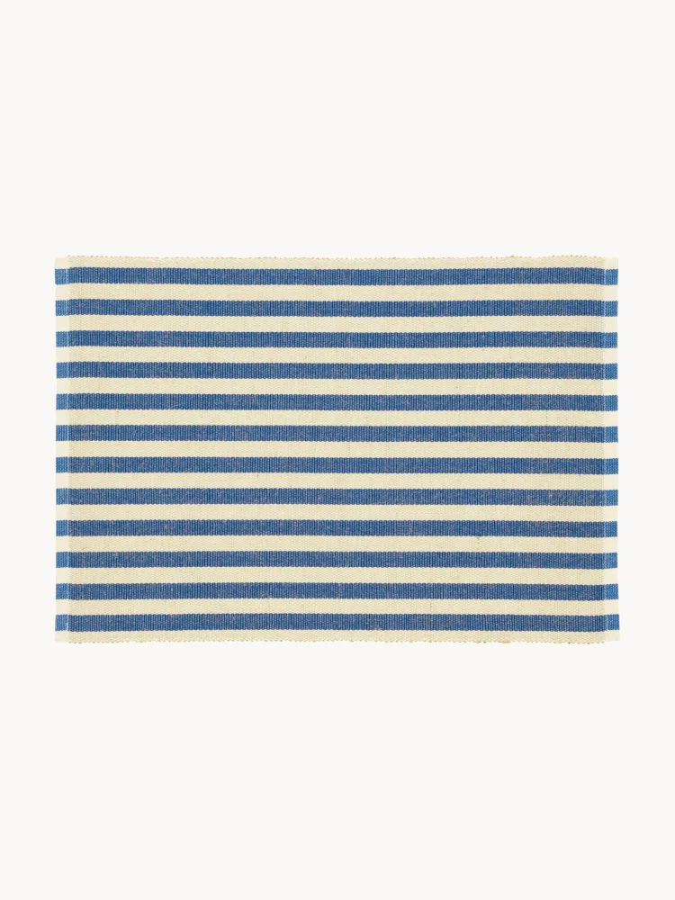 Södahl Комплект подкладок из хлопка и джута Stiff, 2 шт, Ш 35 × Д 50 см, Синий