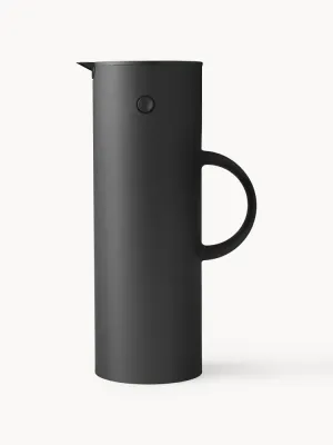 Термокувшин Stelton EM77, 1 л, чёрный матовый