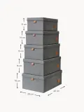 Store It Комплект коробок для хранения Premium, 5 предметов, арт. O18391 — фото 2