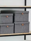 Store It Комплект коробок для хранения Premium, 5 предметов, арт. O18391 — фото 7