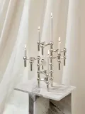 Набор столовых свечей STOFF Nagel, 12 предметов, В 18 см, Светлый серый — фото 3