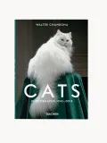 TASCHEN Книга Cats. Photographs 1942–2018, фотоальбом Уолтера Чандохи, твёрдый переплёт, 192 страницы, 14х20 см — фото 1