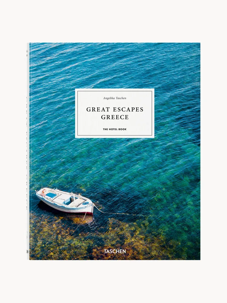 TASCHEN Книга-альбом Great Escapes Greece о самых красивых отелях Греции, 360 страниц, твёрдый переплёт, 24х30 см