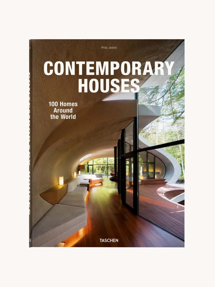 TASCHEN Книга-альбом Contemporary Houses о ста современных частных домах, твёрдый переплёт, 592 страницы, 25х34 см