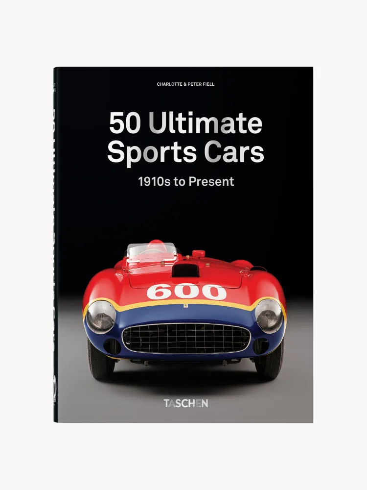 TASCHEN Книга-альбом 50 Ultimate Sports Cars об истории спортивных автомобилей, 511 страниц, 16х22 см