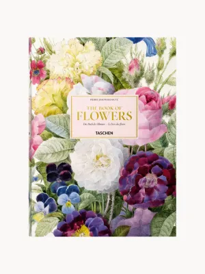 TASCHEN Книга Book of Flowers, альбом ботанических гравюр Пьера-Жозефа Редуте, твёрдый переплёт, 500 страниц, 25х35 см