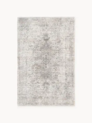 Westwing Collection Ковер Alisha с коротким ворсом из джута и полиэстера, 120 x 180 см, светло-серый