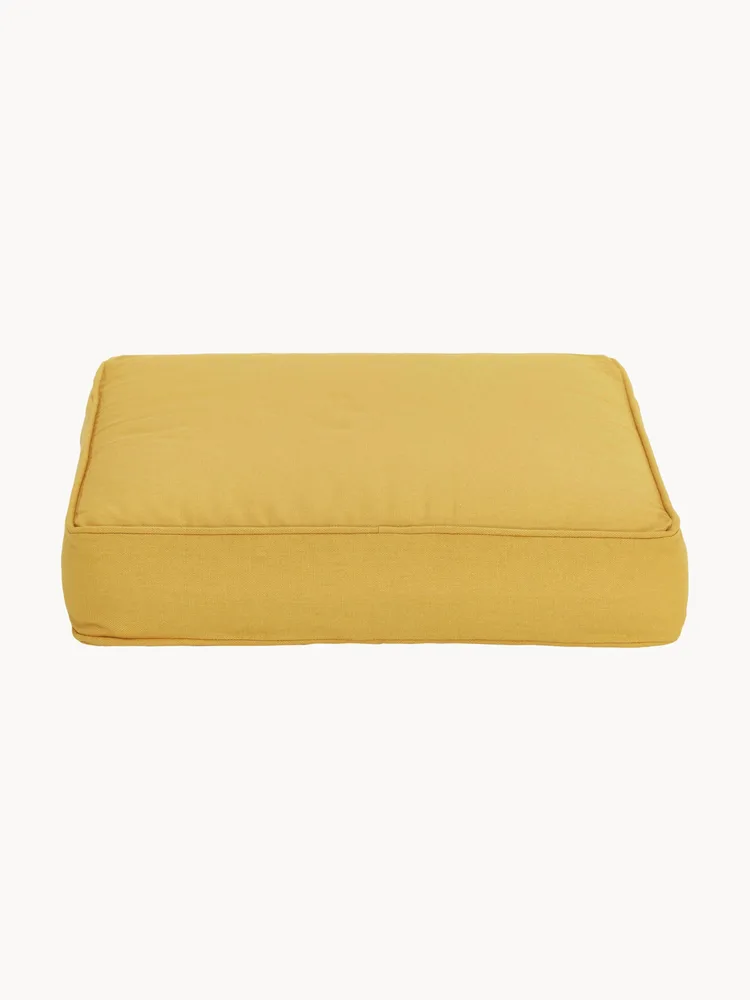 Westwing Collection Подушки на стул Zoey желтые 40х40 см, 2 шт