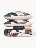 Westwing Collection Пододеяльник Flora из хлопкового сатина, Ш 135 × Д 200 см, Светлый розовый — фото 8