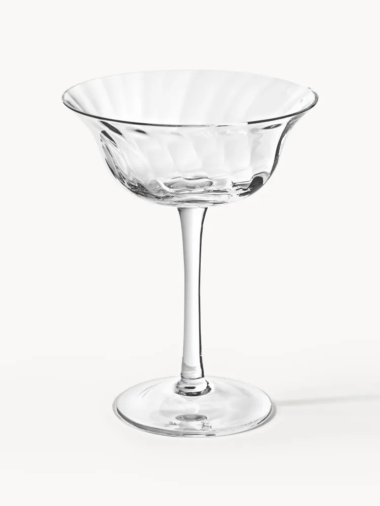 Westwing Collection Бокал для шампанского Swirl, 200 мл