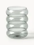 Westwing Collection Набор стаканов Bubbly из боросиликатного стекла, 4 шт., 320 мл, серые — фото 1