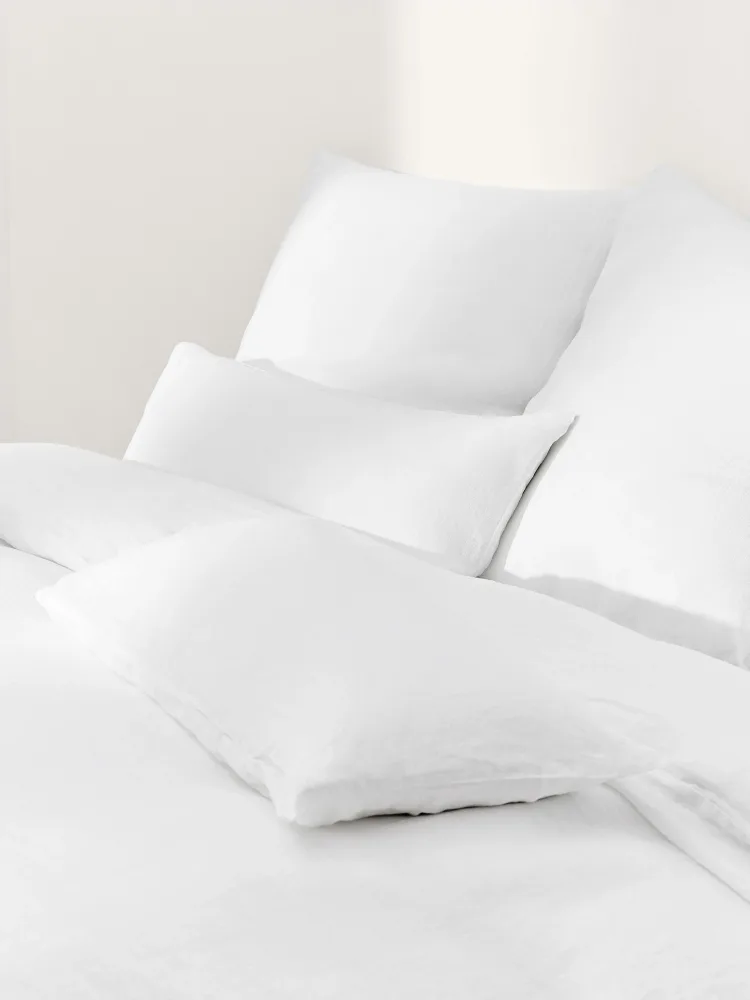Westwing Collection Пододеяльник Airy льняной белый