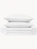 Westwing Collection Пододеяльник Airy льняной белый — фото 4