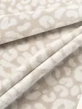 Westwing Collection Полотенце банное Leo, гостевое полотенце XS, Ш 30 × Д 30 см, 2 предм., Бежевый — фото 2