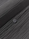 Westwing Collection Пододеяльник Odile из муслина, Ш 135 × Д 200 см, Тёмный серый — фото 3