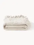 Westwing Collection Покрывало Clara, Ш 180 × Д 250 см, Светлый бежевый — фото 2