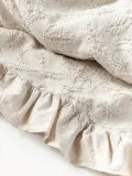 Westwing Collection Покрывало Clara, Ш 180 × Д 250 см, Светлый бежевый — фото 3